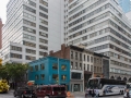 Decoration and Design Building is an L-shaped structure with facades on Third Avenue, E58th and E59th Streets. (view from E59th Street)