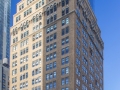 The Greeley Square Building stands one block south of Greeley Square.