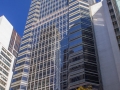 View looking up the E55th Street facade.